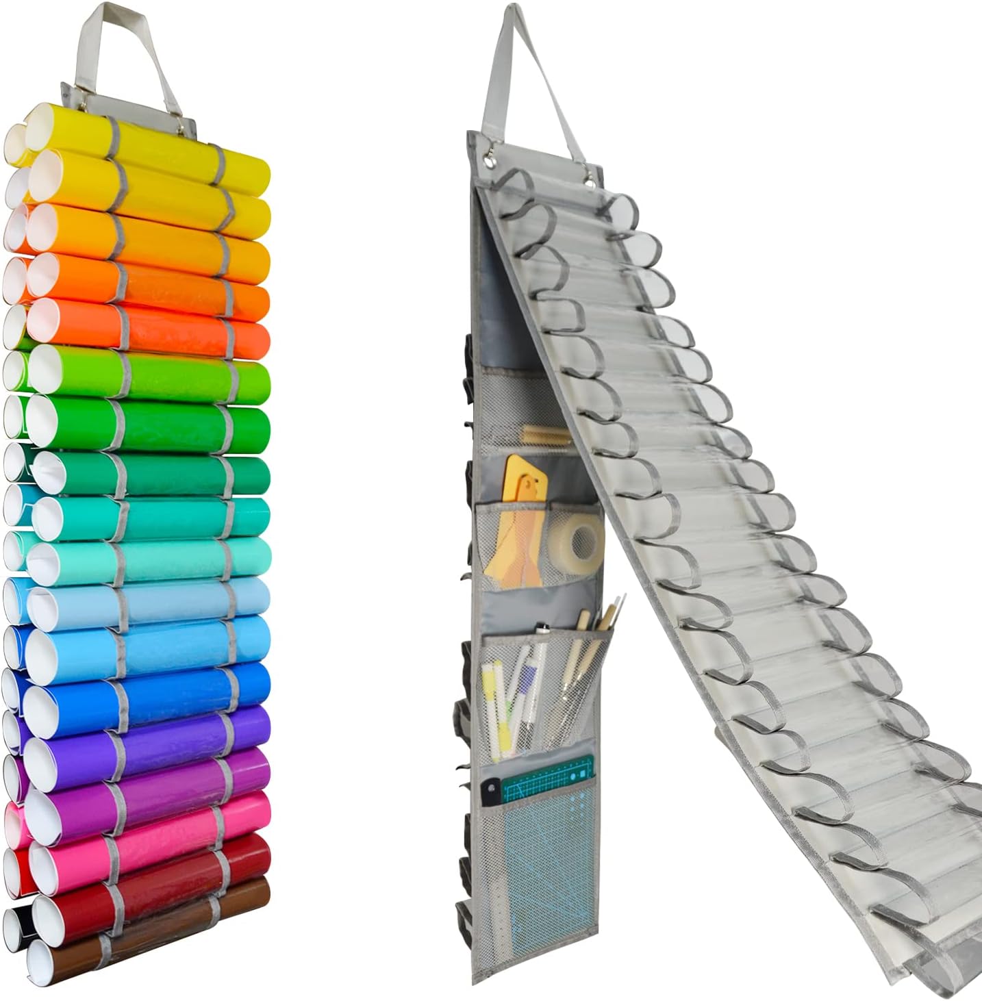 Vinyl Roll Storage Rack
