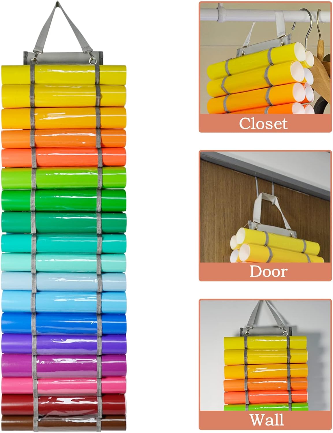 Vinyl Roll Storage Rack